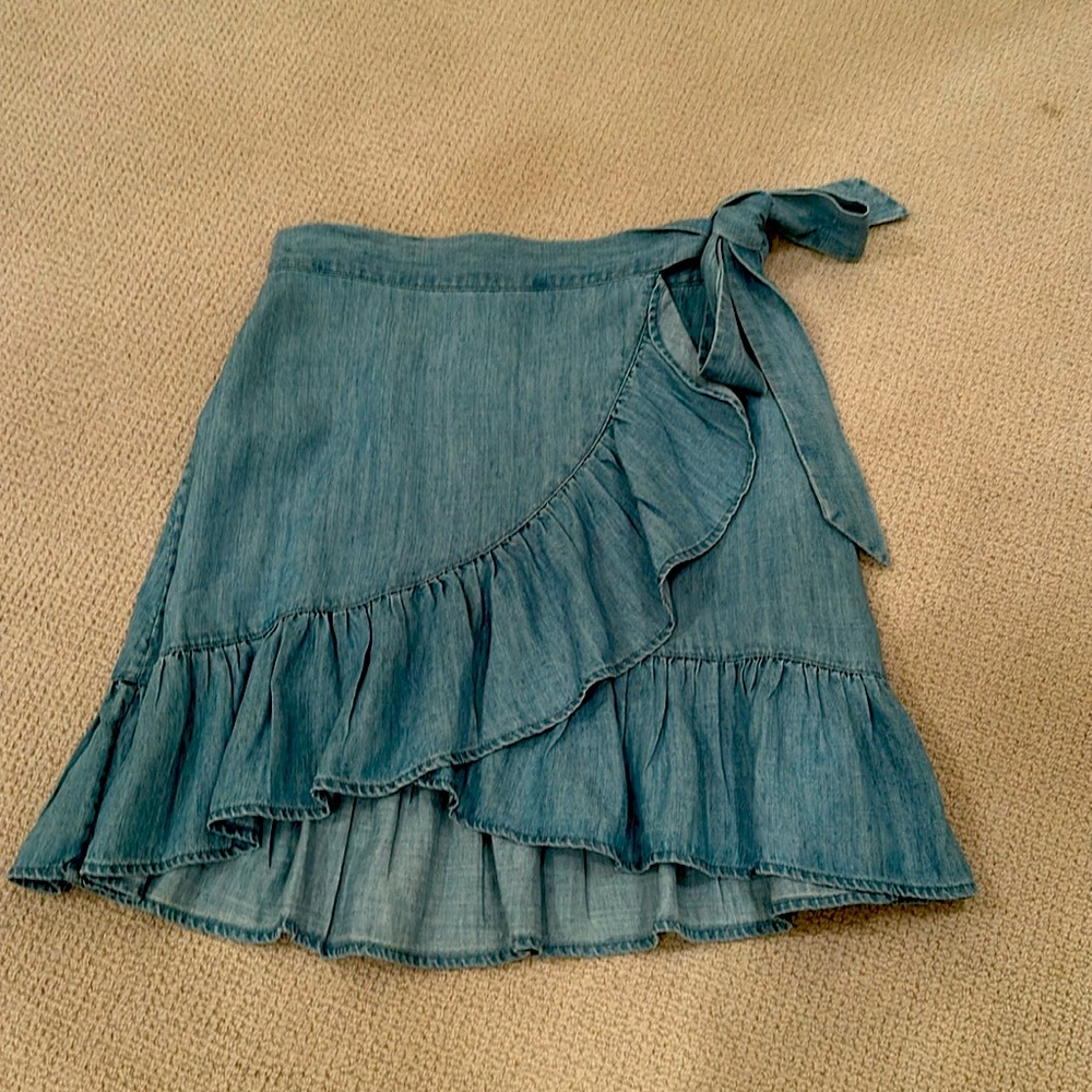 Rails linen/denim skirt - perfect condition!